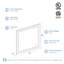 Miroir de salle de bain Lyra-57343203