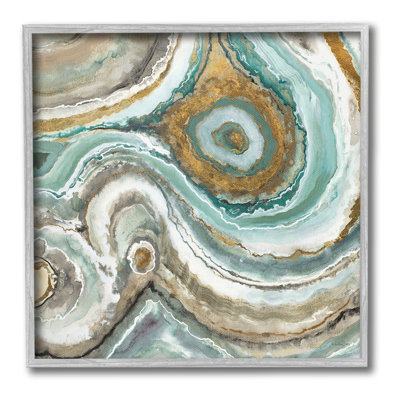 "Swirled Agate" par Liz Jardine sur toile