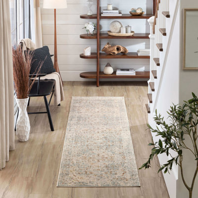 Tapis bleu en polyester Windermere Karastan Ashbourne