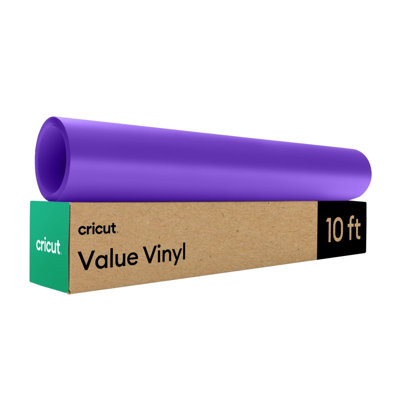 Cricut Value Permanent Vinyl, Purple, 12 in x 10 ft, Roll
