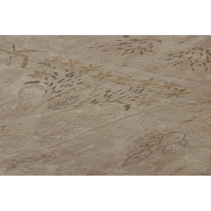 One-of-a-Kind 6'x9'2 Hand Knotted Area Rug