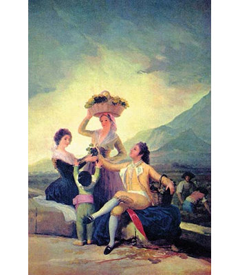« the rétro » par francisco goya, reproduction d’art
