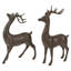 Décorations de Noël Brown Deer