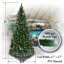 Arbre de noël artificiel pin vert/blanc bonhomme-1432572951