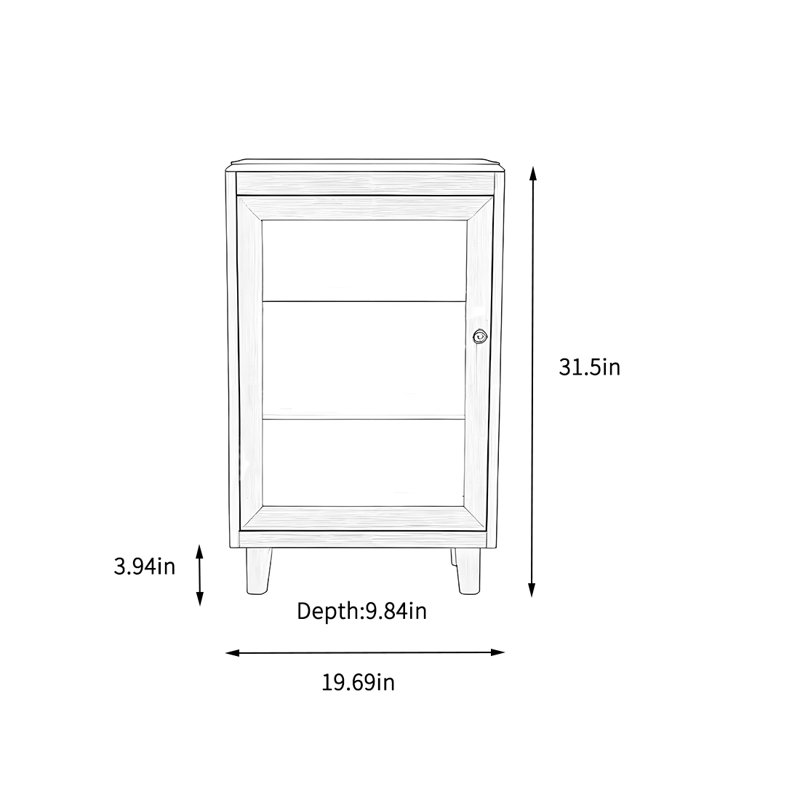 Armoire de rangement pour le salon