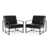 Black Faux Leather selected