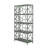Tiffany 72"H x 36"W Etagere Bookcase-111076653