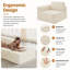 1 Seater Corduroy Sectional-263661520