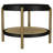 Benson Black Round End Table