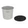 Ruvati 3 Bowl Serving Board Black Composite Condiment Tray for Workstation Sinks (complete set)