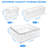 10 Pack Fridge Organizer, Stackable Refrigerator Organizer Bins With Lids, BPA-Free Produce Fruit Storage Containers For Storage Clear For Food, Drinks, Vegetable Storage