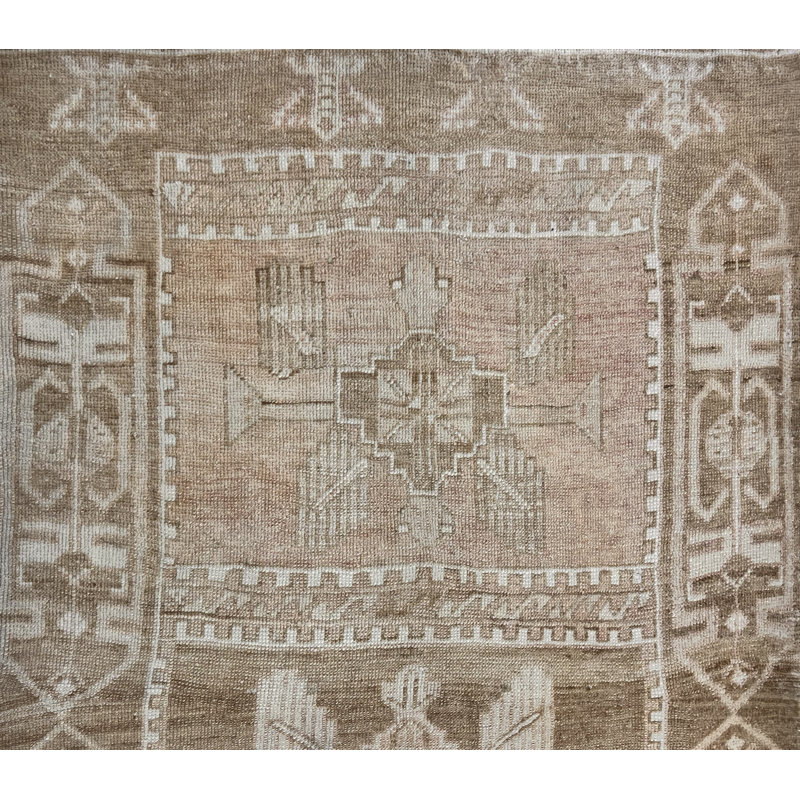 One-of-a-Kind 3'8 X 11'11 Hand Knotted Area Rug