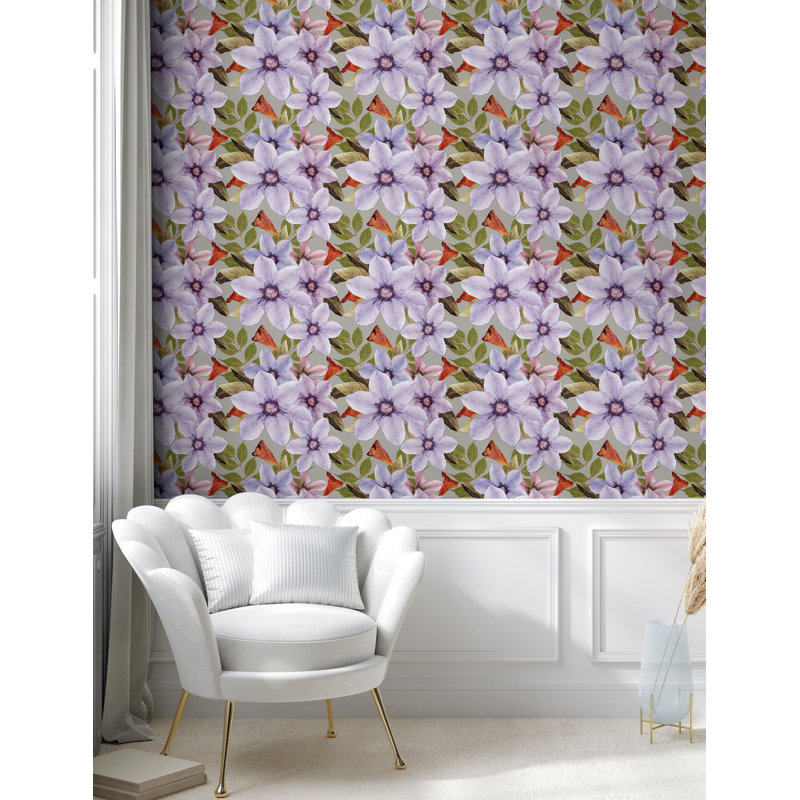 Berenson Roll, 36" L x 13" W, Lavender Pale Sepia/Green