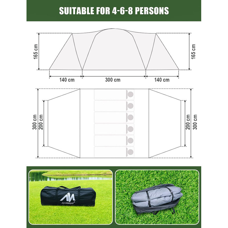 Tente pour 8 personnes