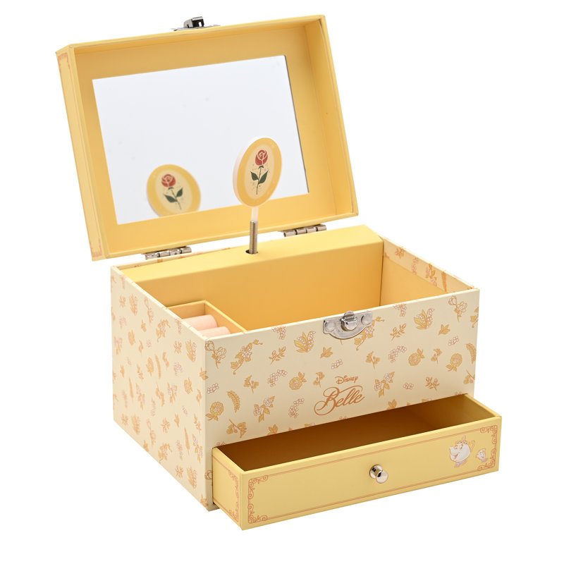 Disney Pastel Princess Musical Jewellery Box Belle