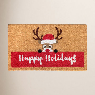 Vervino Non-Slip Christmas Doormat