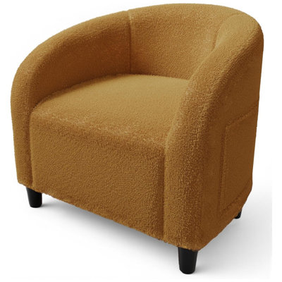 Fauteuil Accent en demi-tonneau avec fauteuil club et fauteuil Sherpa