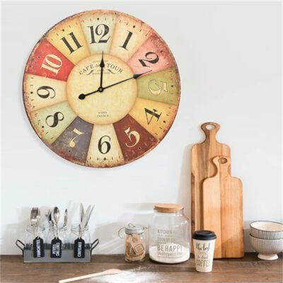 Metal Wall Clock
