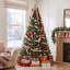 Arbre de Noël vert avec lumières-1575742210