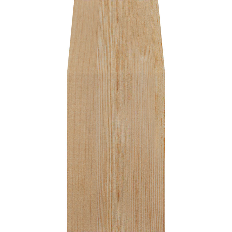 Attelle de genou traditionnelle, H 14 po x l 5,5 po x P 6 po, Douglas (lisse)