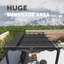 4m x 3m Aluminium Pergola