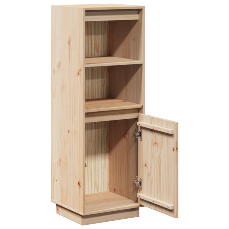 Arasch 110cm H x 37cm W Bookcase, Natural sheesam wood
