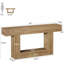 Table d'appoint à 2 niveaux, table de vestibule, table console-736940403