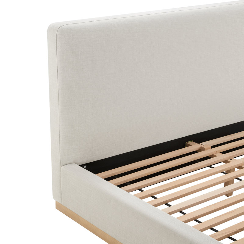 Eterna Wood Base Platform Bed - Timeless & Modern
