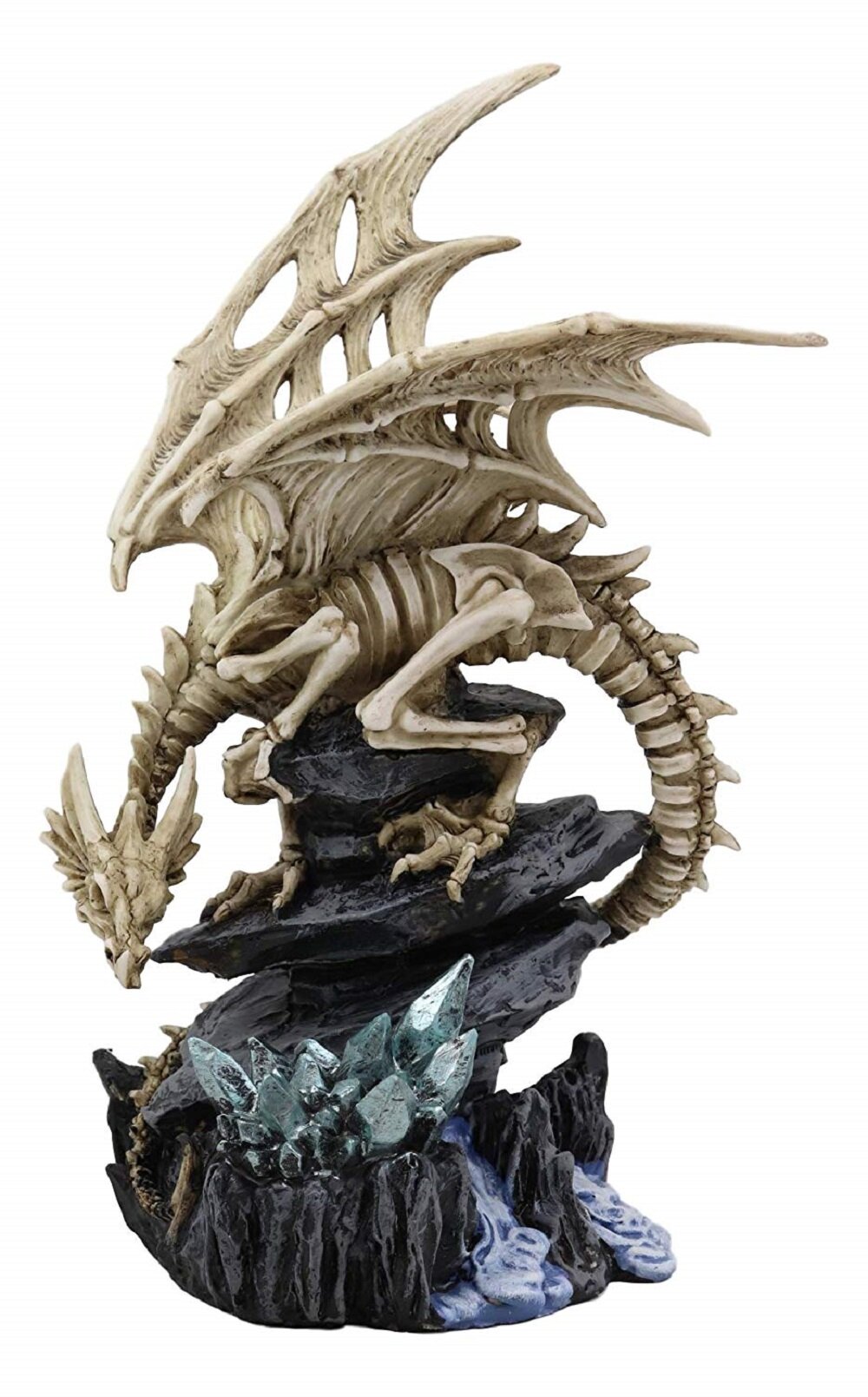World Menagerie Pisinemo World Menagerie Desert Sand Element Chaos Dragon  Statue Anne Stokes Fantasy Art Age Of Dragons And Dungeons Decor Figurine ( Adult Mother)