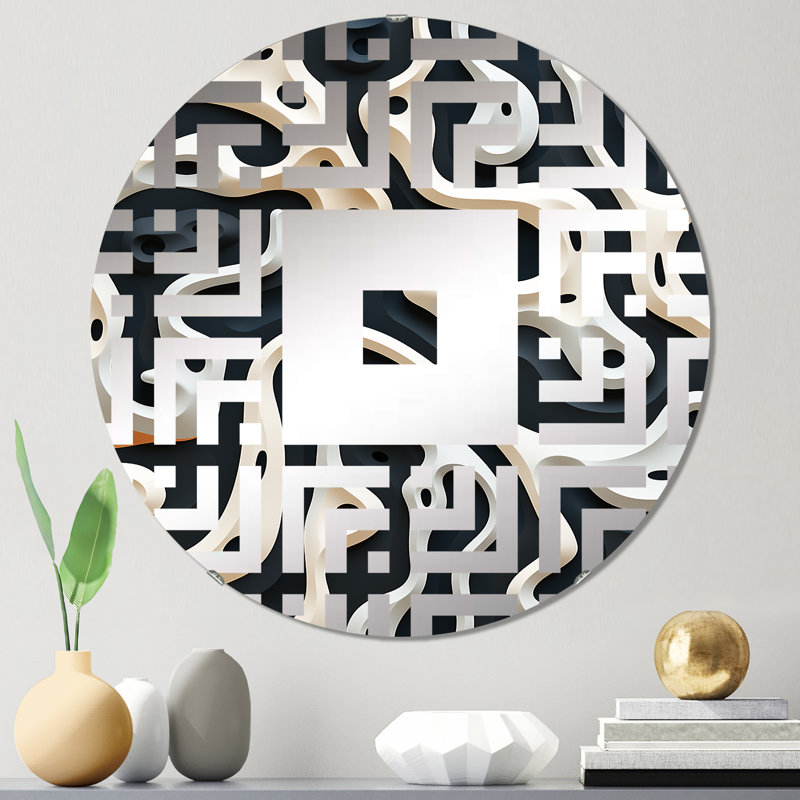 Viarra - Square Wall Mirror, 23.6" x 23.6"