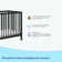 Teddi 4-in-1 Mini Convertible Crib with Mattress