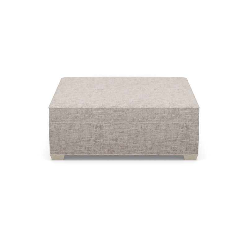 Square Ottoman, 9637-80, Sandstone