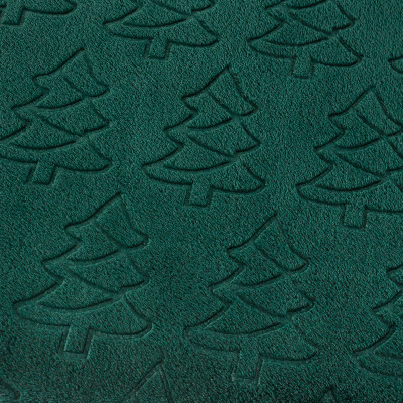Festive Trees Throw Blanket