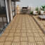 Paquet de tuiles de patio pour terrasse en bois et en plastique 22 WPC-113910002