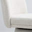 Chaise de bureau rembourrée et pivotante en tissu-1099245489