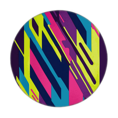 Retro Circuit Indoor And Outdoor Area Rug