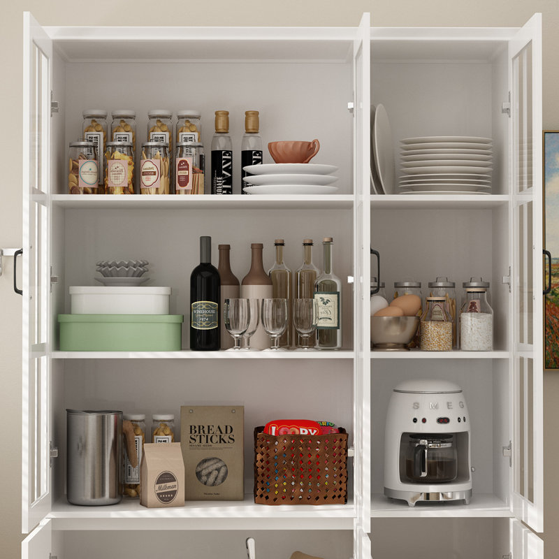Bhodhini 78.7'' Kitchen Pantry