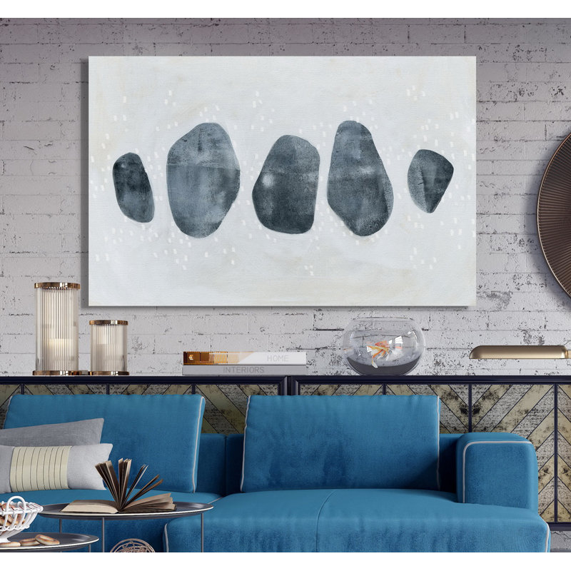 «Stone Collection I», reproduction, H 12 po x l 18 po x 1,5 po, Toile tendue