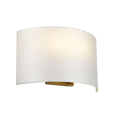 Zaragoza Steel Flush Mounted Sconce