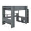  Lit mezzanine avec bureau Gaming-1812817782