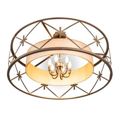 Penelope 6 - Light Semi Flush Mount