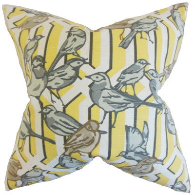 Coussin décoratif en coton bela volière