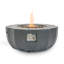 Table de foyer d'extérieur au gaz en béton 36 po 3600 BTU-799227652