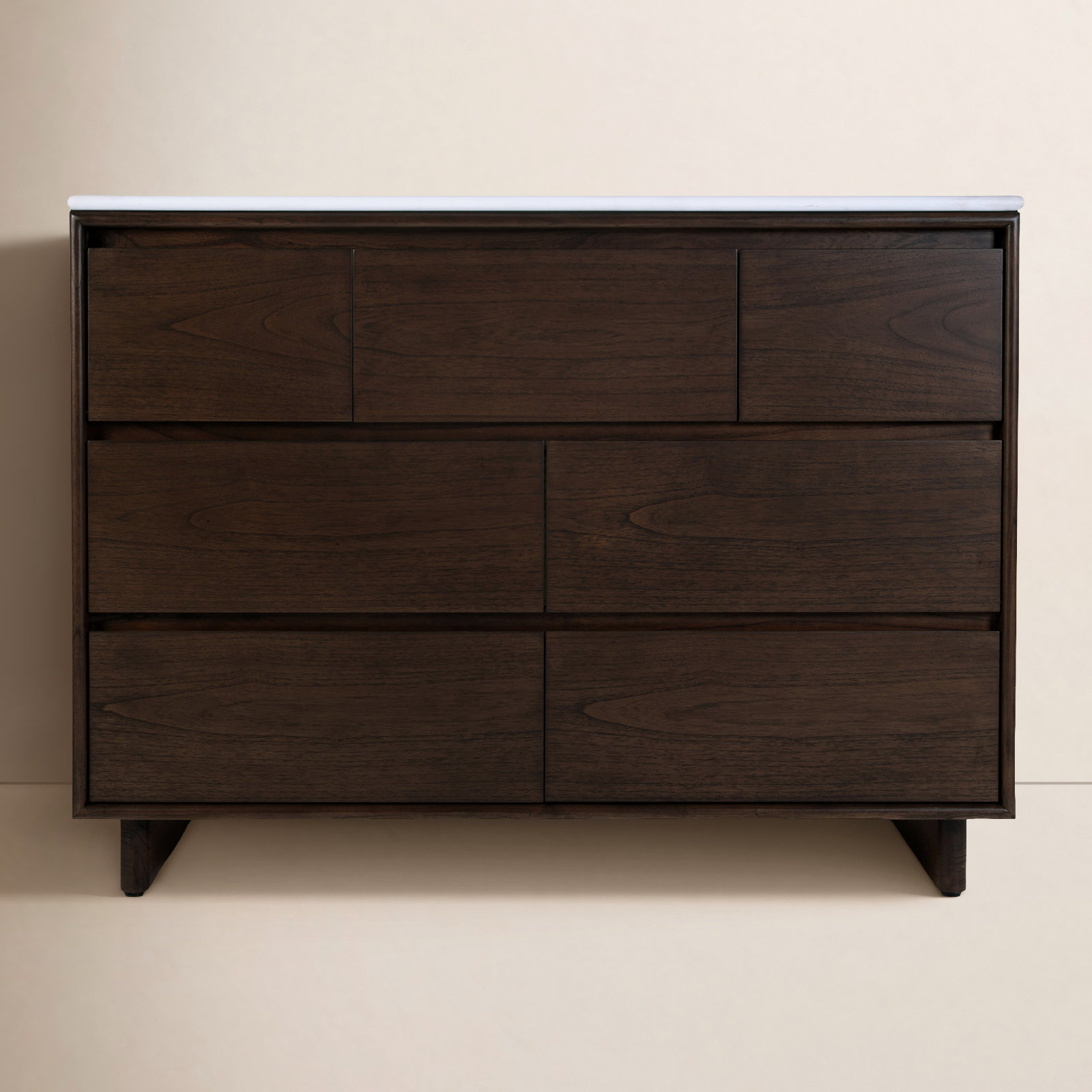 Soleil Pine Single Bathroom Vanity, Brown, 48"