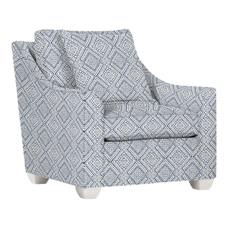 Chaise 37,5 po Nicholas, Ardoise Perigold Caper, Casablanca