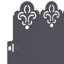 22cm H x 103cm W Steel Hardware-123601060