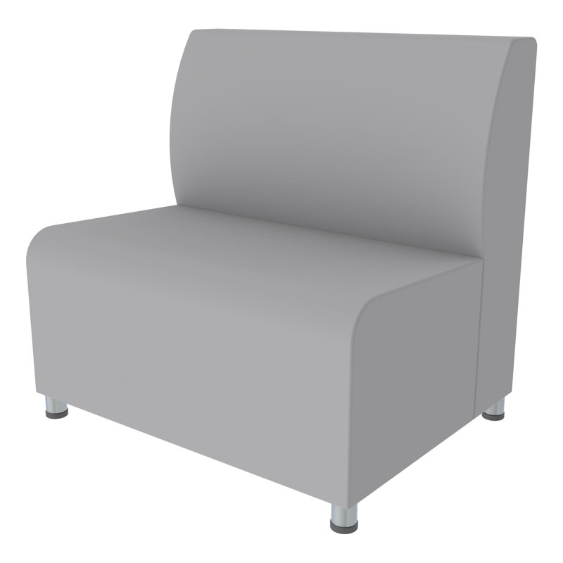 Fauteuil d'appoint rembourré Pro Series, Gris