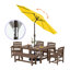 Parasol de marché avec manivelle Beka-1993200669-1888641359
