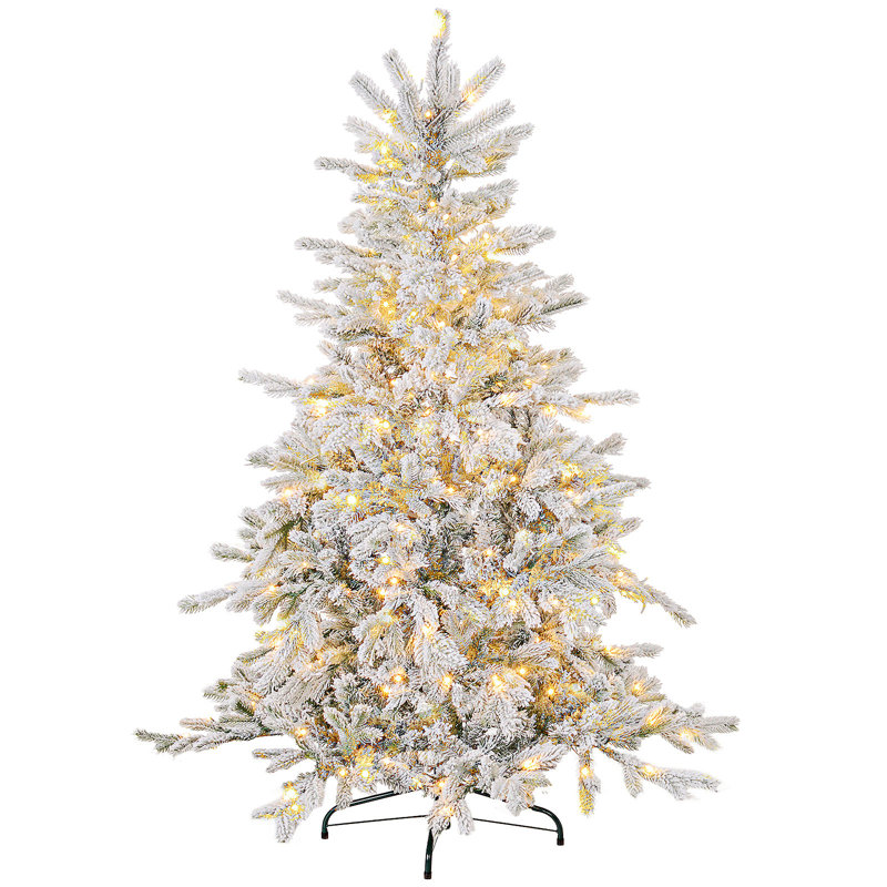 Arbre de Noël artificiel enneigé 5 pi