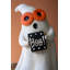 SET OF TWO RESIN HALLOWEEN GHOSTS
